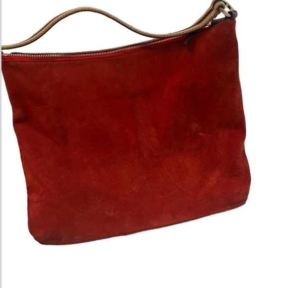 Y2K Kate Spade New York Burnt Orange Suede Purse - Picture 4 of 10